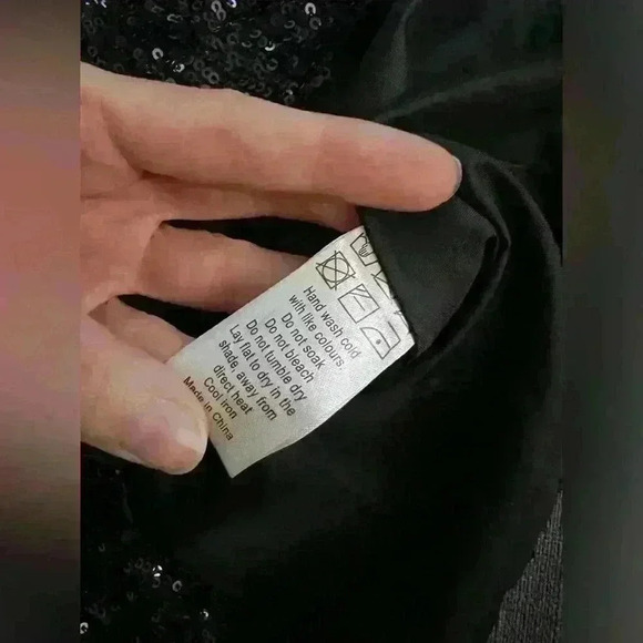 NWT Lioness Diamonds In The Sky Mini Skirt Black Sequins Party Summer Medium - Picture 13 of 14